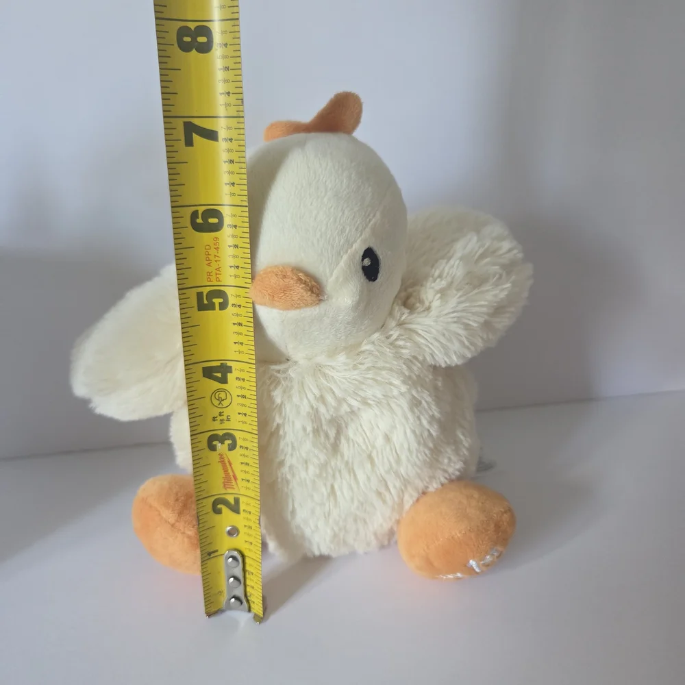 Rene Rofe Baby Cream and Orange Chick Plush Toy